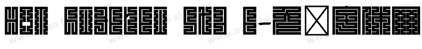 HOT higerei std b字体转换